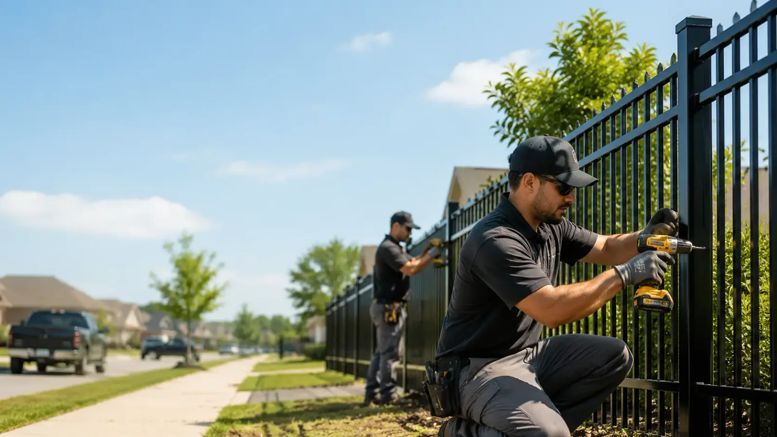 Metal Fence Installation in Mountain Brook, AL